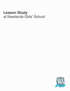 Lesson Study at Newlands Girls' School - Front Cover
